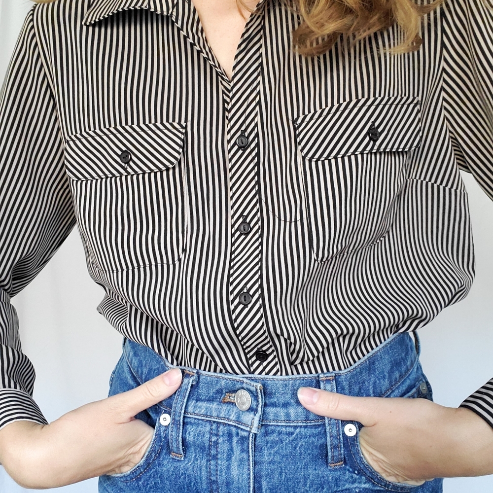 Pinstripe Button up Shirt